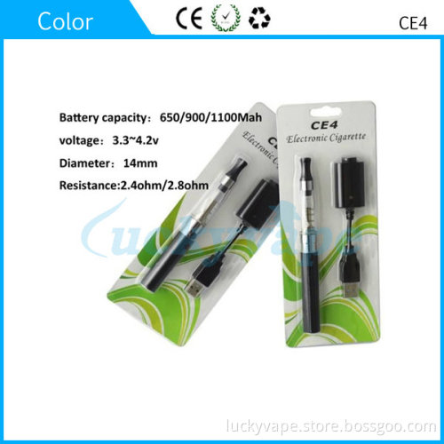 Electric Cigarette EGO CE4 Blister Pack with Lower Price